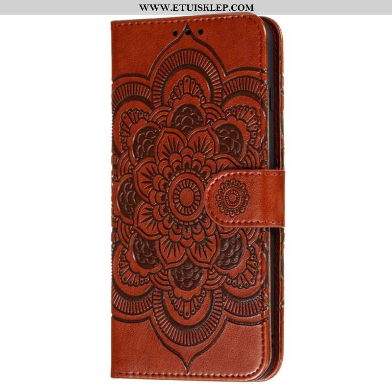 Etui Folio do Poco X4 Pro 5G Mandala Ze Smyczą